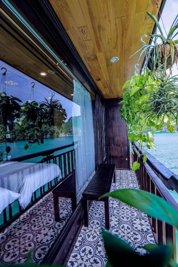 Отель Cozy Boutique Cruise Dong Khe Sau Экстерьер фото